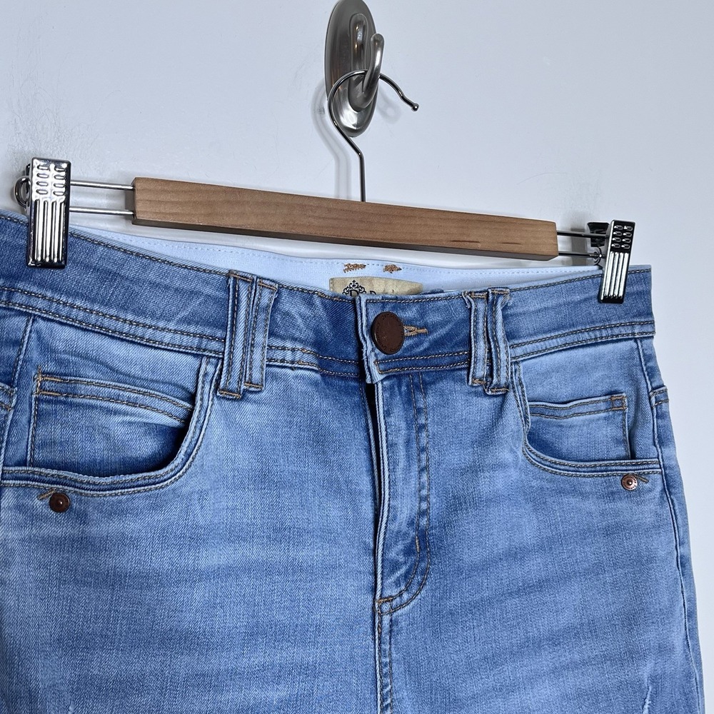 Democracy Ab Technology Straight Leg Jeans Womens Size 6 Mid Rise Slimming - Picture 2 of 7